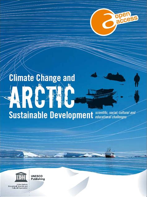 Book cover: Climate change and Arctic sustainable development